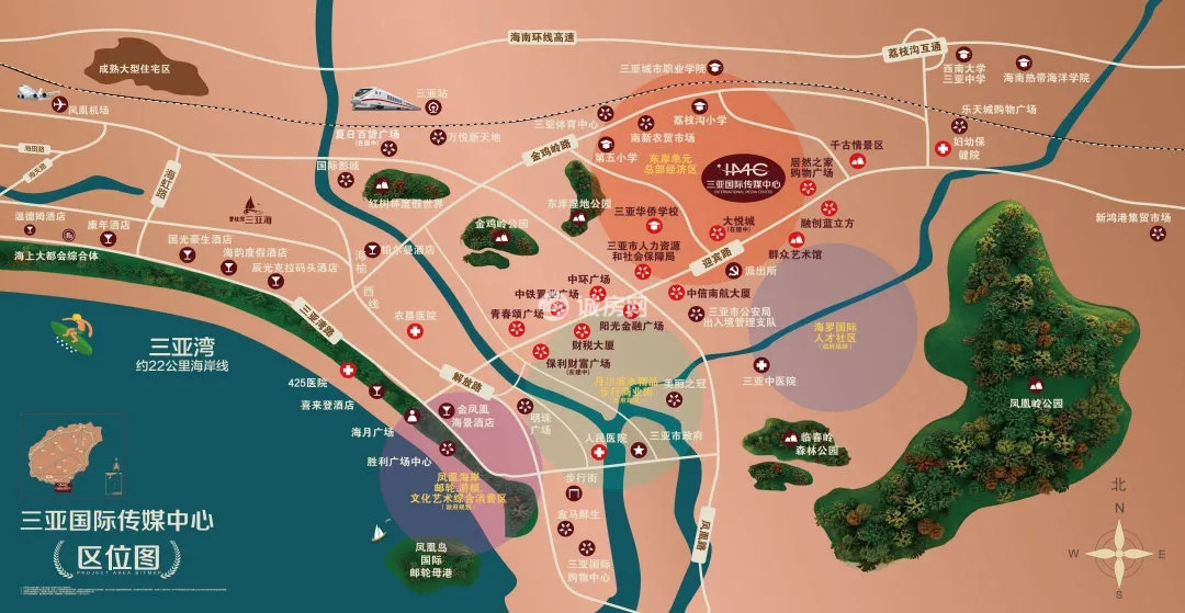 碧桂园传媒中心交通图