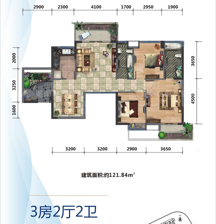 海南三亚航天云海台户型图-临高诚房网